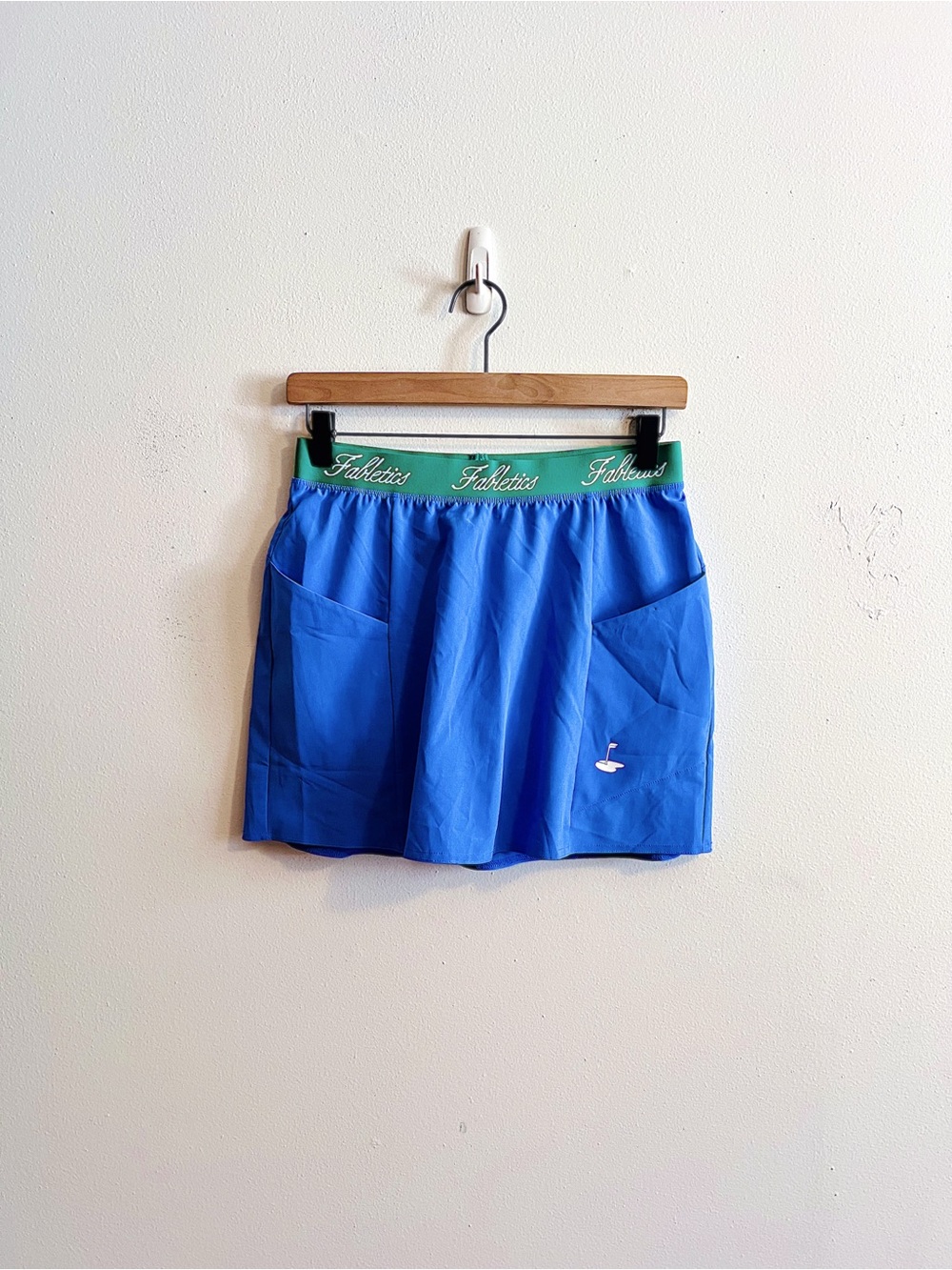 Blue Athletic Fabletics Golf Skirt